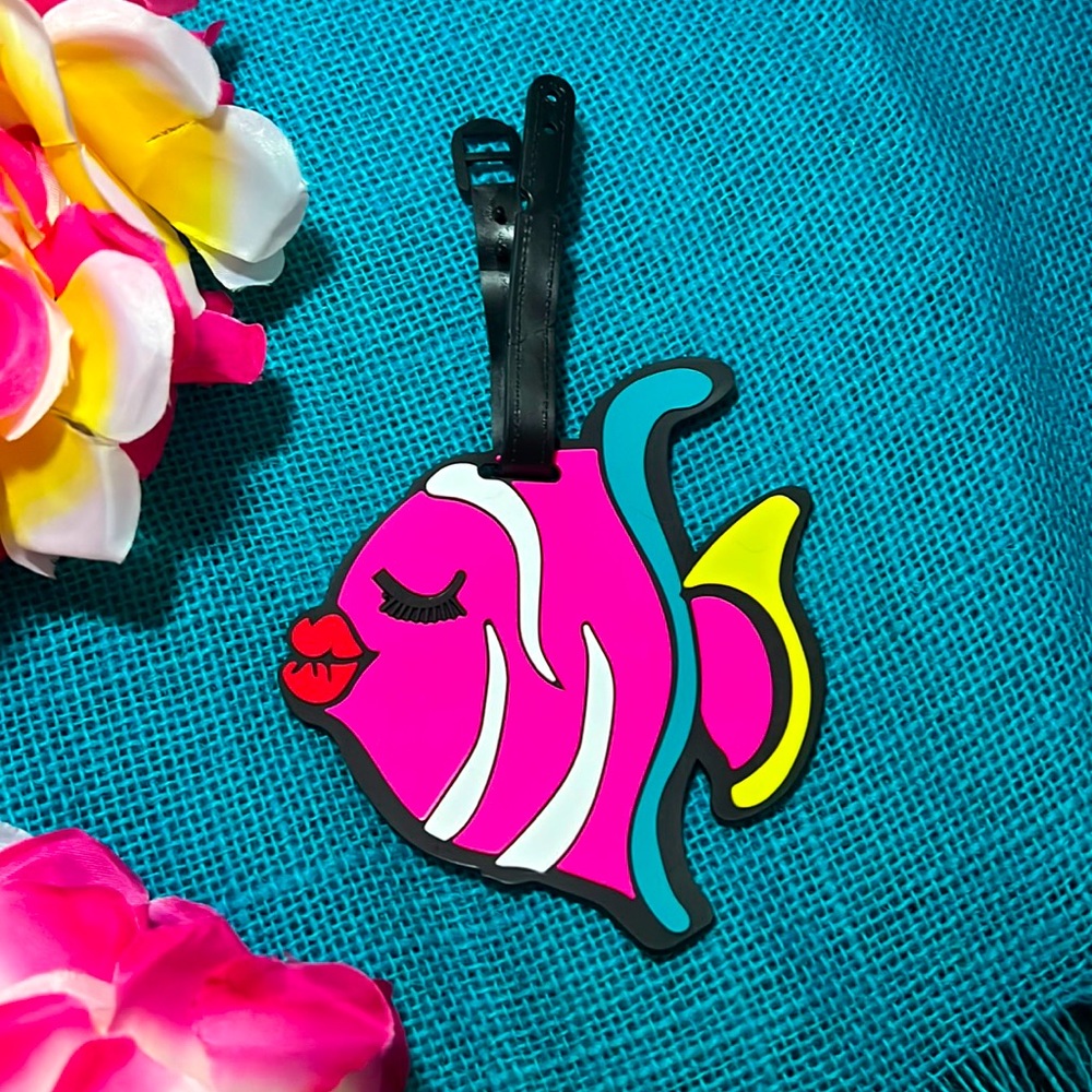 Tropical fish 🐠 Luggage tag